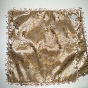 Decorative accent jacquard pillowcases set of 2 16” x16”